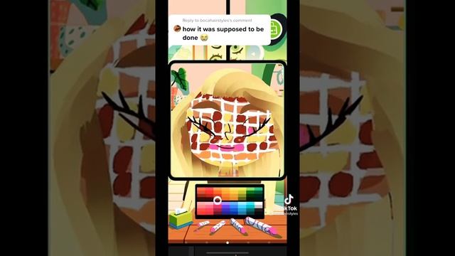 How To Make ? Waffle Toca Hair Salon 4 TikTok смотреть онлайн