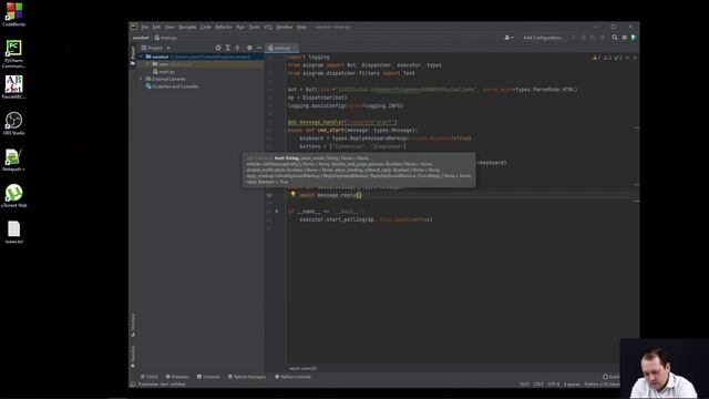 ?? Создание Чат-ботов в Telegram с Использованием Кнопок! ?? смотреть онлайн