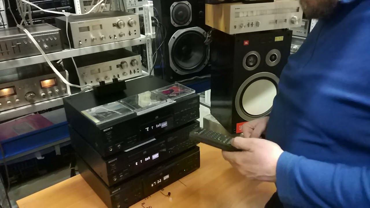 В бой идут одни Соньки! SONY CDP-333esA & CDP-333esJ & XA3ES Yamaha NS-500Ma TA-F5