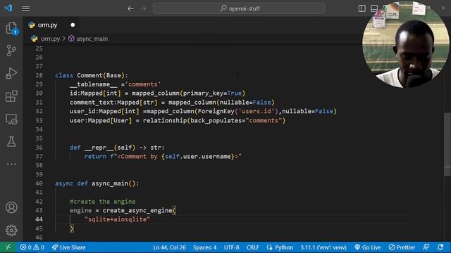 Using SQLAlchemy Asynchronously With AsyncIO (SQLAlchemy 2.0) смотреть онлайн