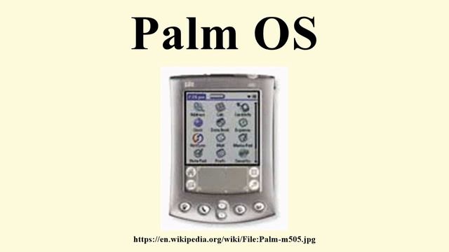 Palm OS смотреть онлайн