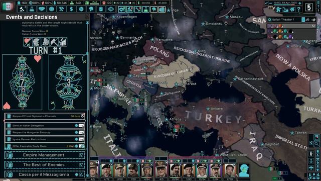 Hearts of Iron 4: The New Order Италия#13 Подготовка к выборам смотреть онлайн