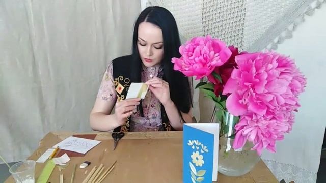 Мастер-класс "Аппликация из соломки",(мастер Дарья Юрчик),Лидский отдел ремесел смотреть онлайн