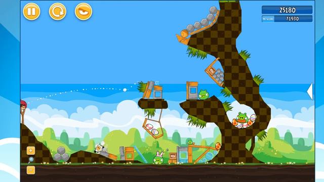 Angry Birds Chrome - Часть 2 - Сезонные сюрпризы смотреть онлайн