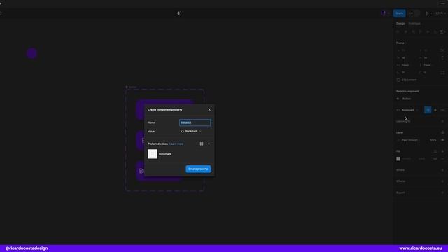 Figma Components and Variants tutorial смотреть онлайн