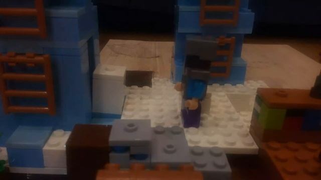 Lego minecraft "ледяные шыпы" смотреть онлайн