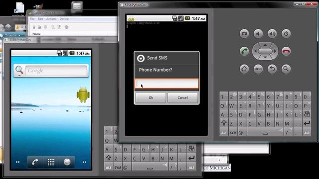 Send and Receive SMS (Python for Android) смотреть онлайн