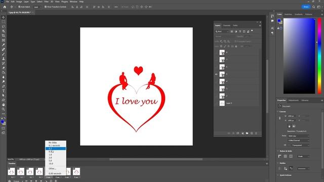 How to make GIF Animation in Photoshop смотреть онлайн