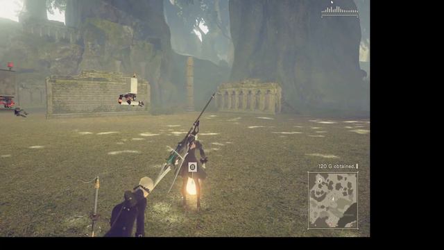 Nier Automata Gameplay