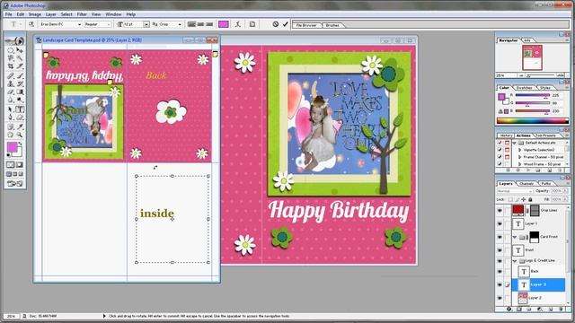 How To Add Text To A Picture In PHOTOSHOP 7