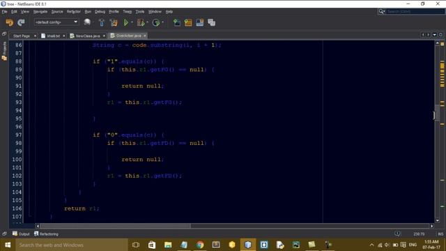 binary tree in java GUI смотреть онлайн