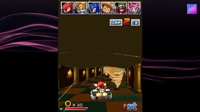 Knuckles Character, Detritus Desert Race | Sonic & SEGA All-Stars Racing | Java game Part - 6 смотреть онлайн