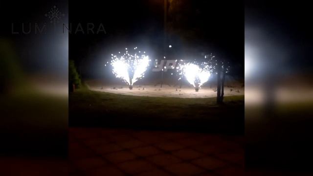 Пиротехнические надписи и фигуры (Подборка) смотреть онлайн