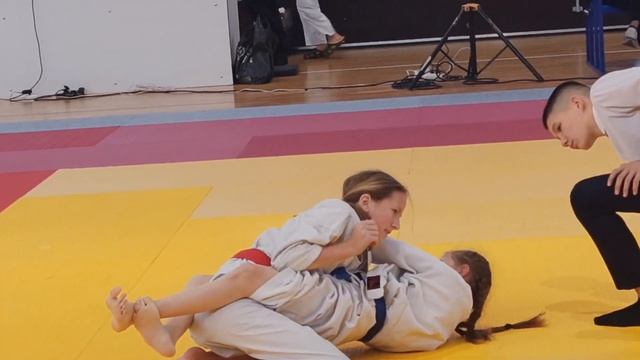 Арнаутова Варвара. Открытый Дальневосточный турнир по Джиу-джитсу. 30 октября 2022г. Хабаровск.