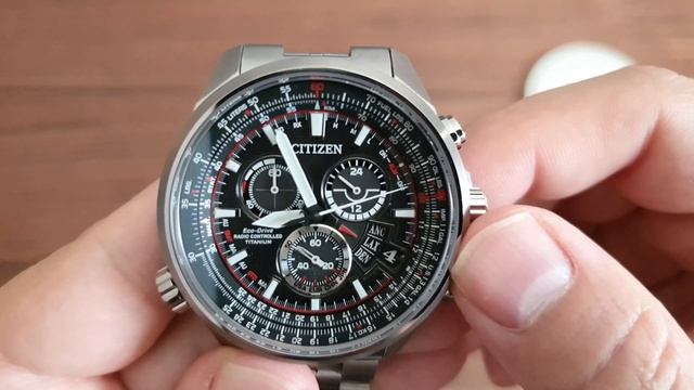 Citizen Eco-drive Titanium, World Time A-T, Model BY0120-54E, UNBOXING,4K