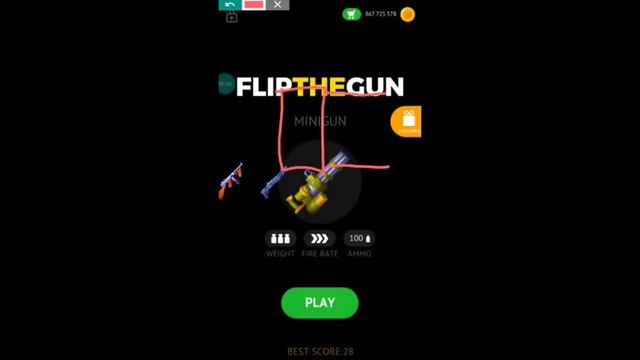 Corre! hack de flip the gun смотреть онлайн