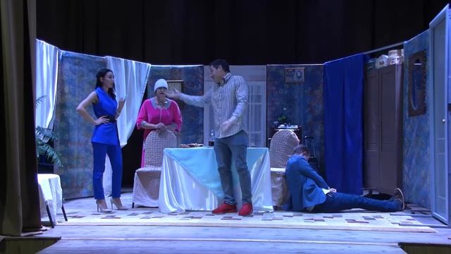 Спектакль Фарс комедию по пьесе Александра Коровкина «ТЁТКИ» Поныровский ЦКД смотреть онлайн