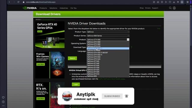 How to Download NVIDIA Drivers for Windows 10 | How to download VGA Drivers | Sinhala | Anytiplk смотреть онлайн