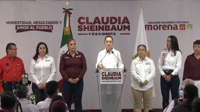 Dra Claudia Sheinbaum Pardo Conferencia de prensa desde Gómez Palacio Durango México 🇲🇽 смотреть онлайн