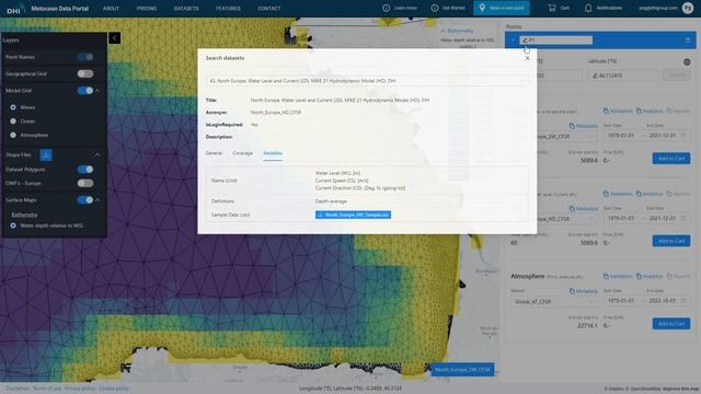 How to download time series data in Metocean Data Portal смотреть онлайн