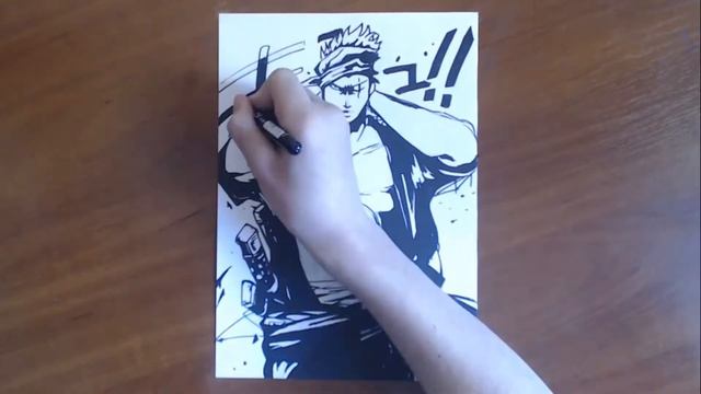 #draw #anime #darwing #zoro #onepiece Рисую Зоро из Аниме Ван Пис | Draw Zoro from One Piece Anime смотреть онлайн