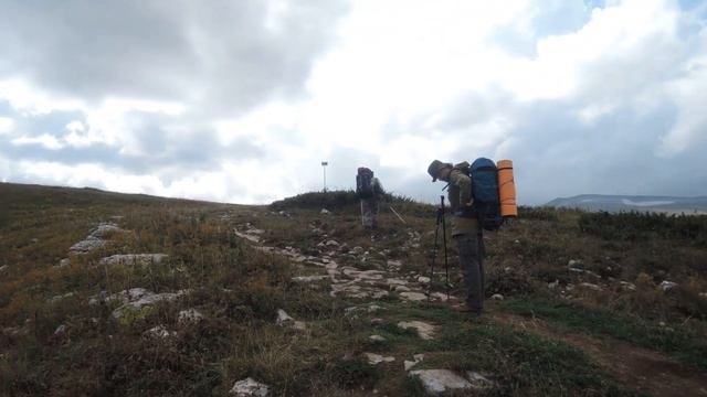 КПП Лагонаки - верховье реки Цице. Поход по маршруту №30. День 1. Caucasus trek. Route 30. Day 1. смотреть онлайн