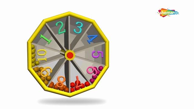 Learn Number with Spin Wheel Game | Colors Spin Wheel | Shemaroo Kids смотреть онлайн