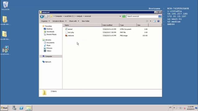 Windows 2008 - Instalar Moodle ( IIS 7.5 ) смотреть онлайн