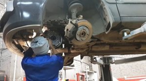 Замена сцепления на лансер 9.