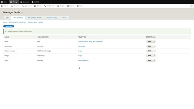 Drupal - Field UI AJAX смотреть онлайн