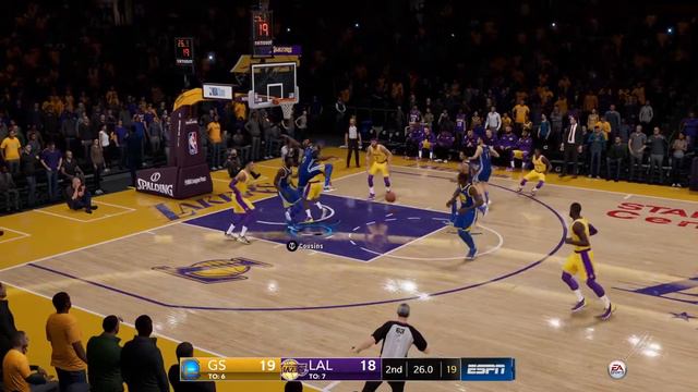 NBA LIVE 19 - Golden State Warriors x Los Angeles Lakers - Xbox Series S смотреть онлайн