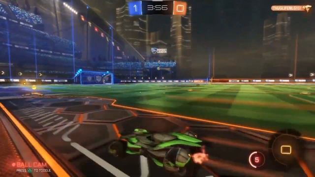 Aatif Play's Rocket League #2-The Batmobile[Last Second Goal] смотреть онлайн