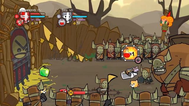 Castles Crashers Playthrough Part 1 смотреть онлайн