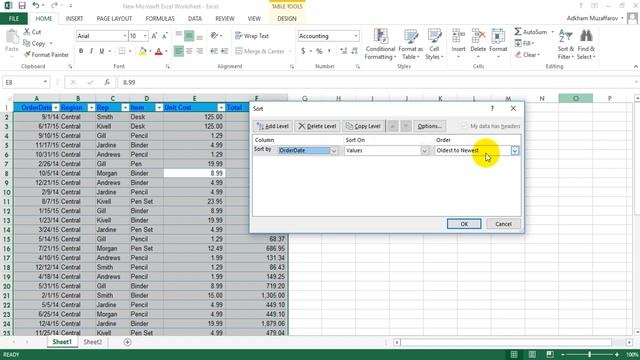 EXCEL 10-dars. Table davomi смотреть онлайн