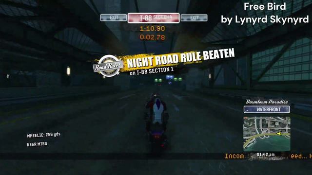 When the Free Bird solo hits Burnout Paradise Edition смотреть онлайн