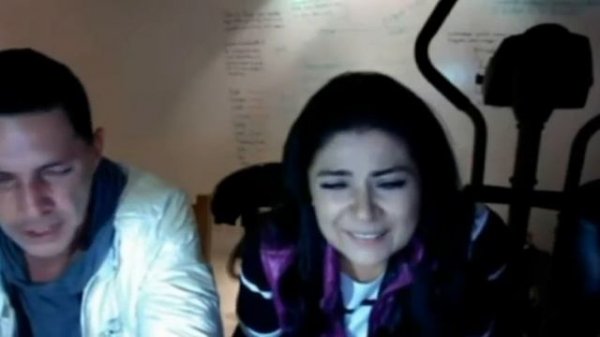 Victoria Ruffo, Mauricio Aspe, Cesar Evora Twitcam 31.08.2016