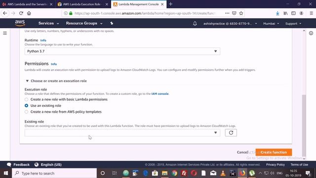 Deploying a Hello World Application in AWS Lambda смотреть онлайн