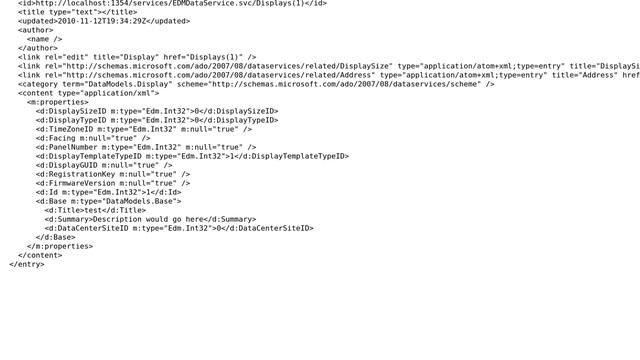 How do I return an Entity Framework Entity from a WCF Data Service Webget? смотреть онлайн