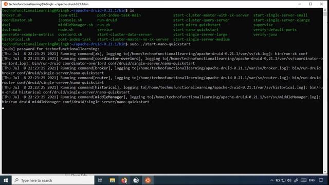 Apache Druid running on Windows Subsystem for Linux смотреть онлайн