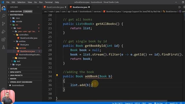 @PostMapping | Creating Resource REST API | REST API using Spring Boot | Spring Boot Tutorial смотреть онлайн