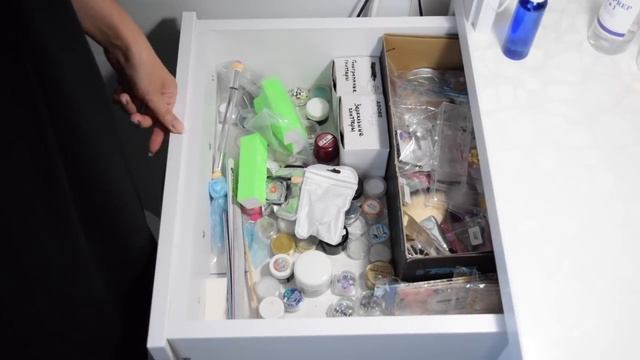 МОЕ РАБОЧЕЕ МЕСТО || Все мои гель лаки смотреть онлайн