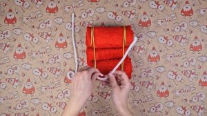 4 идеи КАК ПОДАРИТЬ ПОЛОТЕНЦЕ на Новый год