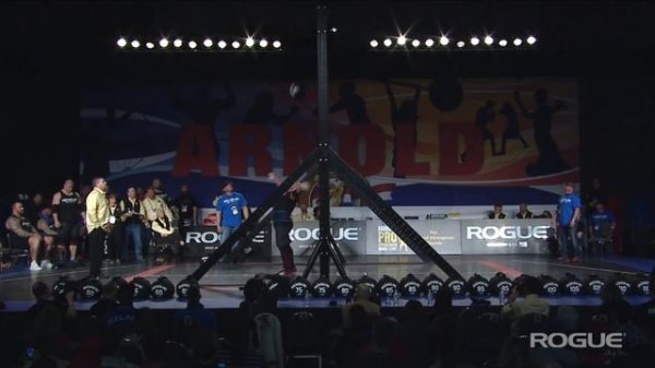 2018 Arnold Strongman Classic | Bag Over Bar - Full Live Stream Event 1