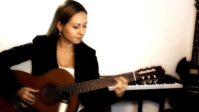 Fly Me to the Moon - Frank Sinatra | Guitar cover смотреть онлайн