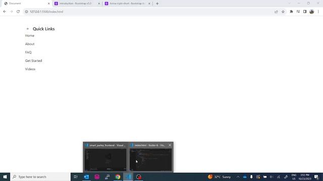 Responsive Footer Design Using HTML CSS and Bootstrap 5 | Footer Design смотреть онлайн