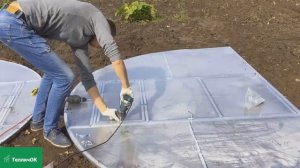 Сборка арочной теплицы 3 на 4