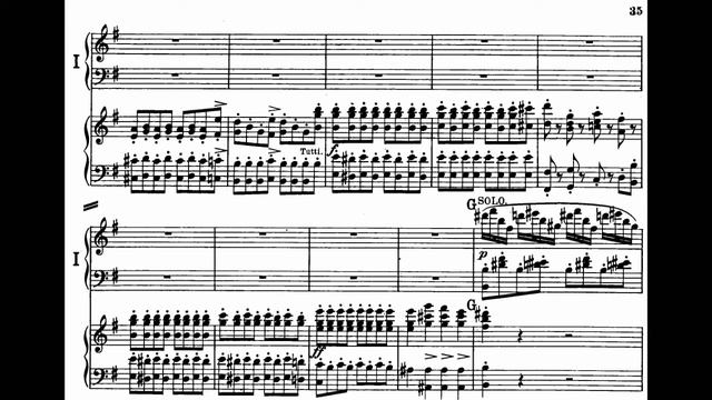 Mendelssohn Piano Concerto No. 1, 3rd mvt piano accompaniment (in tempo, with sheet & metronome) смотреть онлайн
