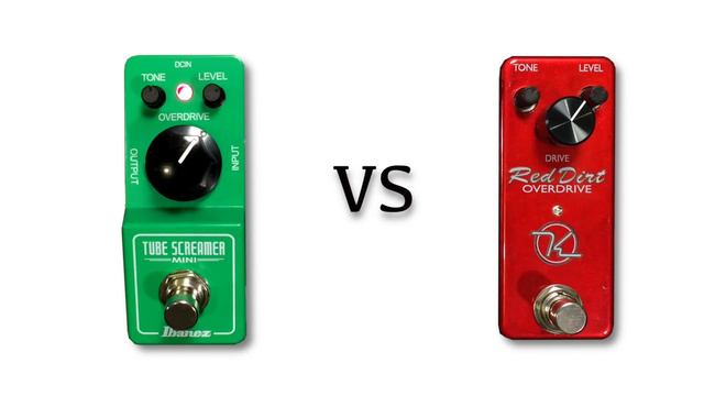 Tube Screamer Mini vs Keeley Red Dirt Overdrive смотреть онлайн