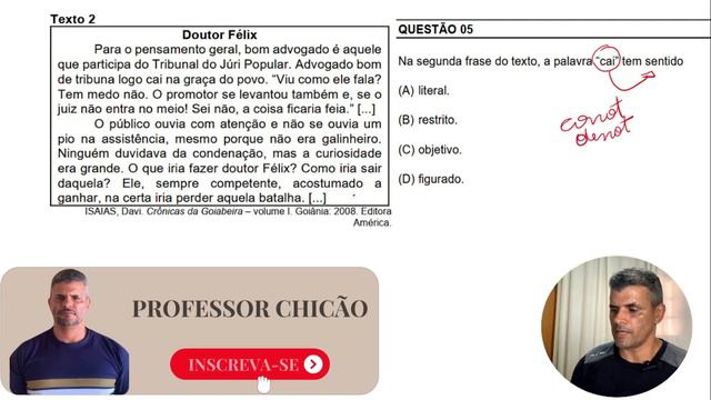 Correção de prova instituto verbena nível fundamental Língua Portuguesa смотреть онлайн