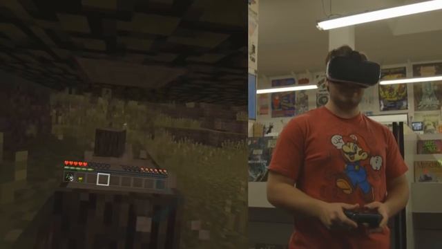 VIRTUAL REALITY MINECRAFT!! Minecraft Pocket Edition - Gear VR Gameplay + Launcher Trailer (MCPE) смотреть онлайн